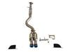 Invidia R400 cat-back exhaust rolled titanium - GR Corolla
