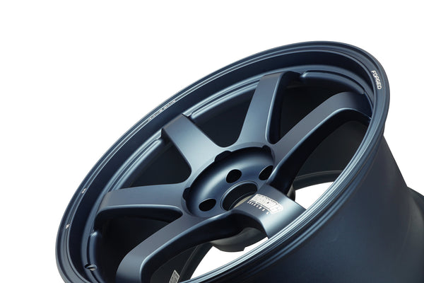 RAYS VOLK RACING TE37 ULTRA M-SPEC 19x9.5 +23 / 10.5 +35 5x112 MATTE BLUE GUNMETAL