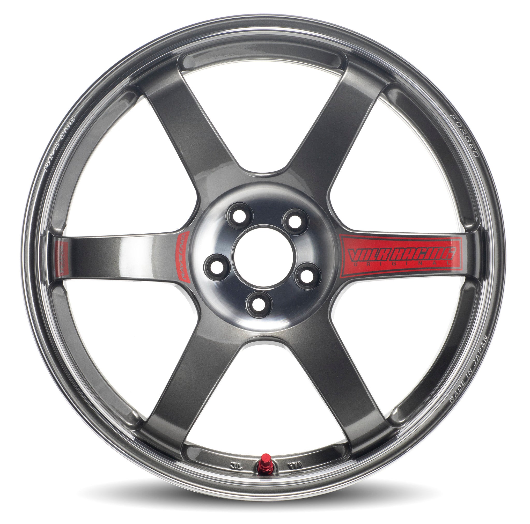 RAYS VOLK RACING TE37 SAGA SL 18x9.5 +45 5x120 PRESSED GRAPHITE