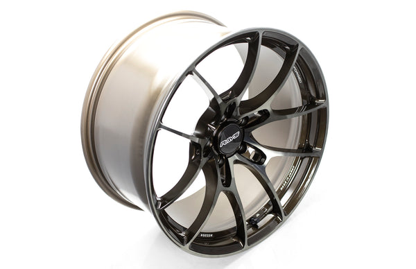 RAYS VOLK RACING G025 DA/C 19x9.5 +25 / 10.5 +35 5x112 DARK AMBER CLEAR / DC