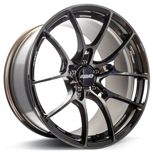 RAYS VOLK RACING G025 DA/C 19x9.5 +25 / 10.5 +35 5x112 DARK AMBER CLEAR / DC