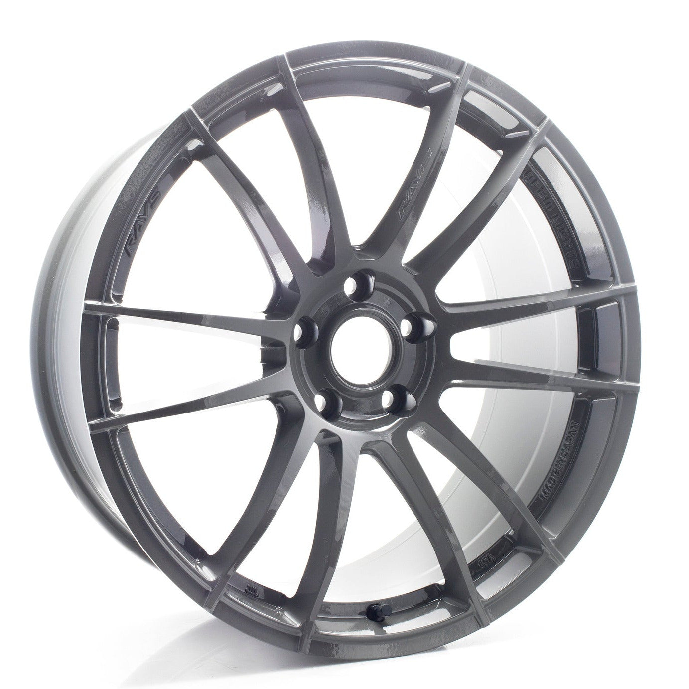RAYS GRAMLIGHTS XR 18x9.5 +38 5x120 GLOSSY GRAY