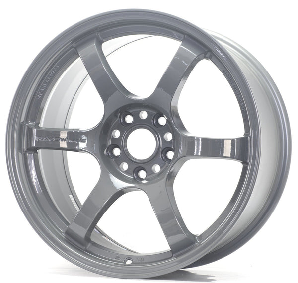 RAYS GRAMLIGHTS 57DR 19x9.5 +25 / 10.5 +35 5x112 GLOSSY GRAY