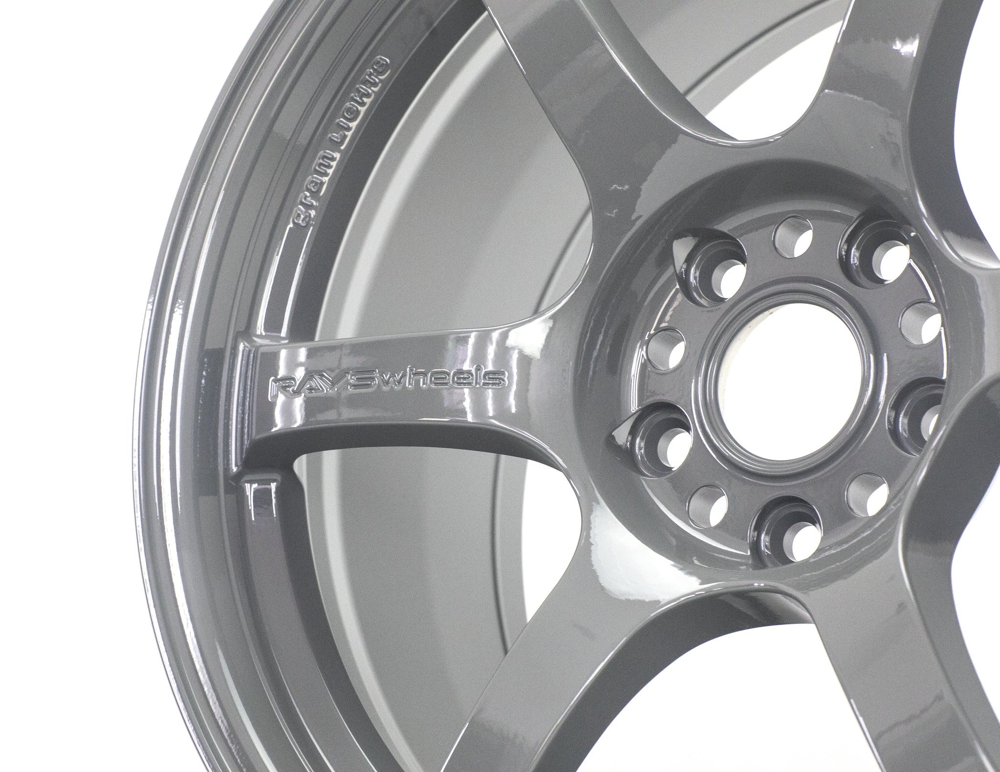RAYS GRAMLIGHTS 57DR 19x9.5 +25 / 10.5 +35 5x112 GLOSSY GRAY