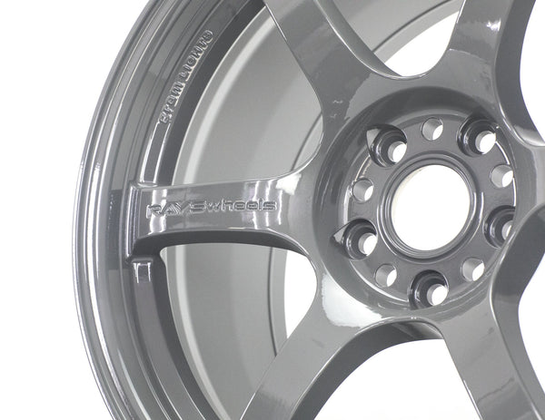 RAYS GRAMLIGHTS 57DR 19x9.5 +25 / 10.5 +35 5x112 GLOSSY GRAY