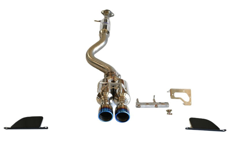 Invidia R400 cat-back exhaust rolled titanium - GR Corolla