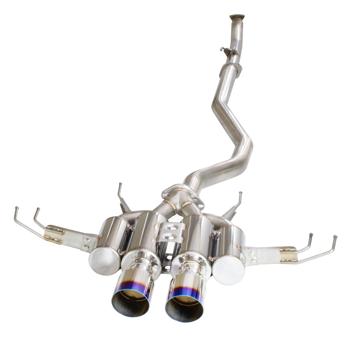 MXP EXHUAST - HONDA CIVIC TYPE R (FK8) BURNED BLUE TIP