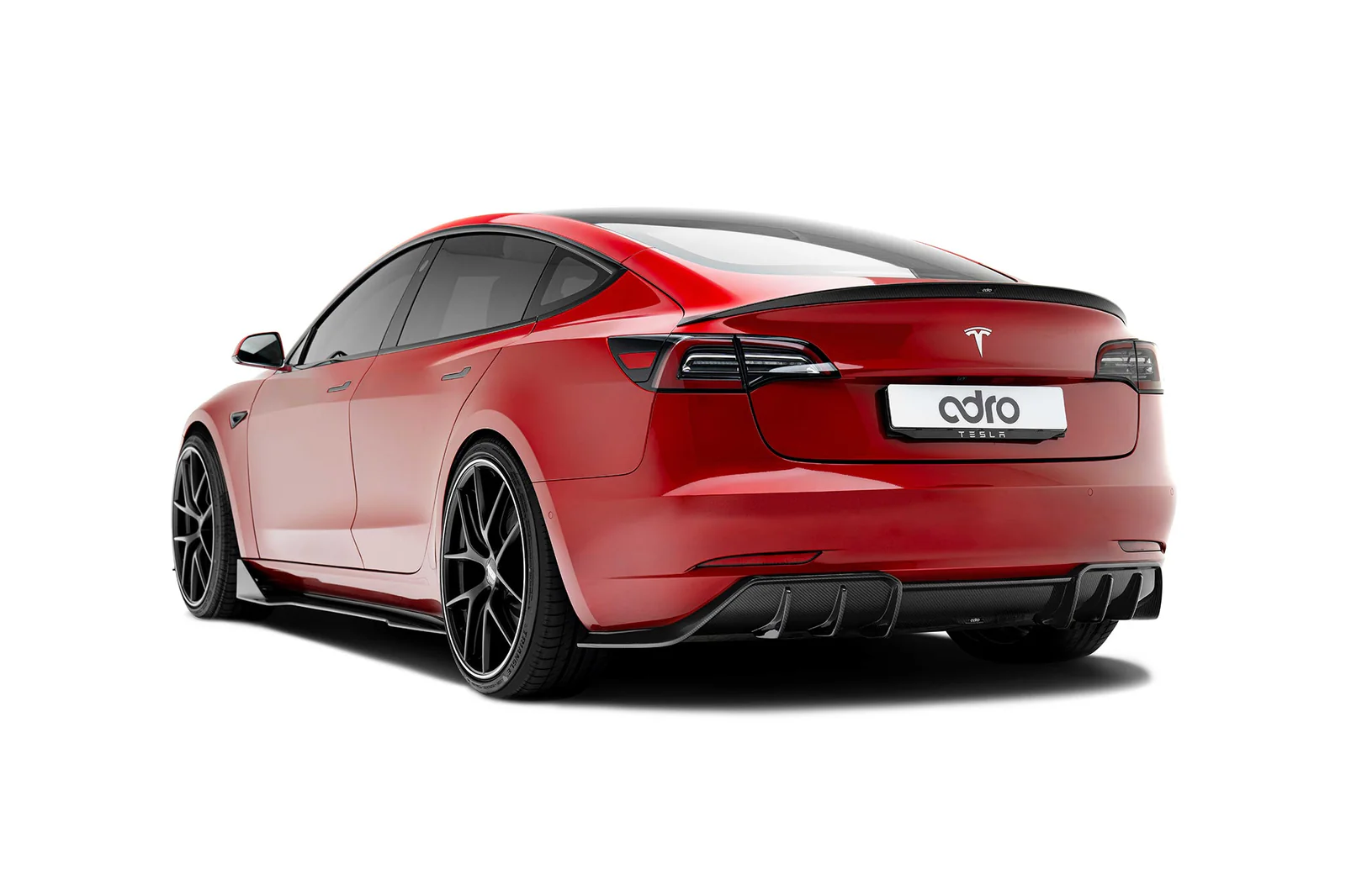 ADRO- TESLA MODEL 3 PREMIUM PREPREG CARBON FIBER SPOILER