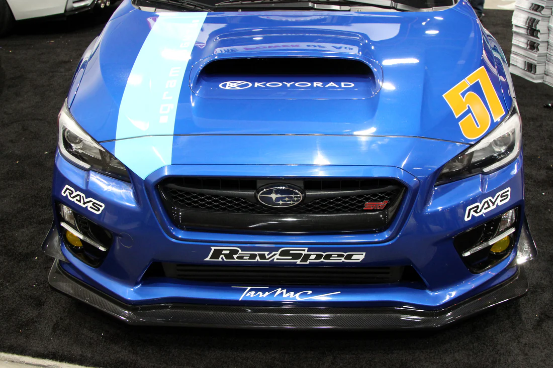 APR- Subaru WRX STI Carbon Fiber Front Bumper Bottom Canards 2015-2017