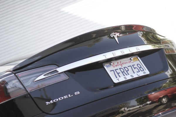 MCP - MODEL S CARBON REAR TRUNK SPOILER