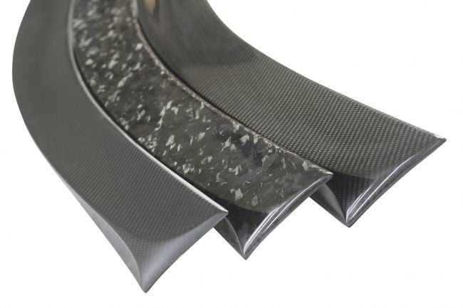 MCP - MODEL S CARBON REAR TRUNK SPOILER