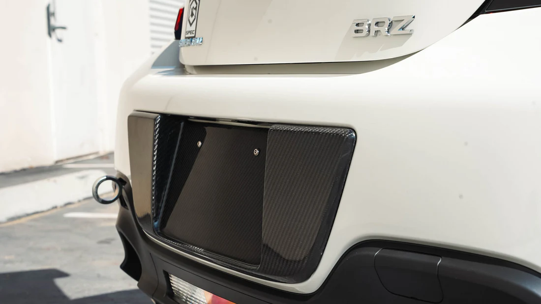 APR- Toyota GR86/ Subaru BRZ Carbon Fiber License Plate Frame 2022-2023