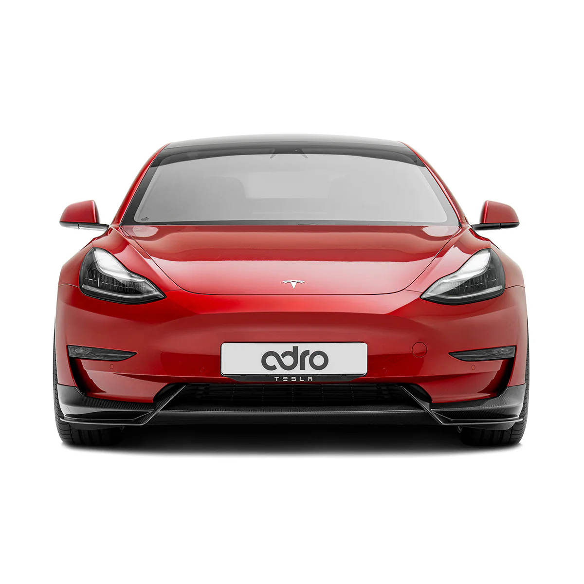 ADRO- TESLA MODEL 3 PREMIUM PREPREG CARBON FIBER FRONT LIP