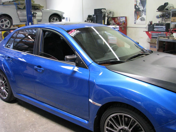 APR- Subaru Impreza WRX/STI Formula 3 Carbon Fiber Mirror/Black 2002-2007