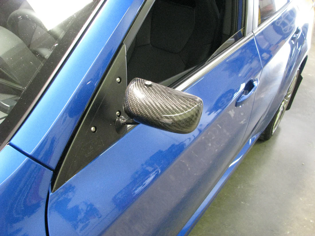 APR- Subaru Impreza WRX/ STI Formula 3 Carbon Fiber Mirror/Black 2008-2014