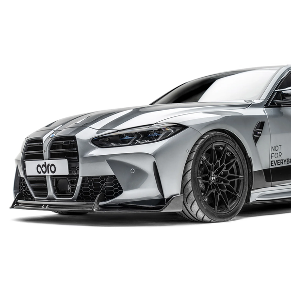 ADRO- BMW G8X M3 FRONT LIP FOR OEM FRONT BUMPER