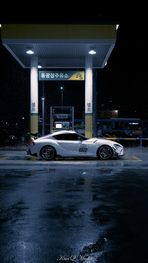 ADRO- TOYOTA SUPRA AT-R2 TALLER SWAN NECK WING