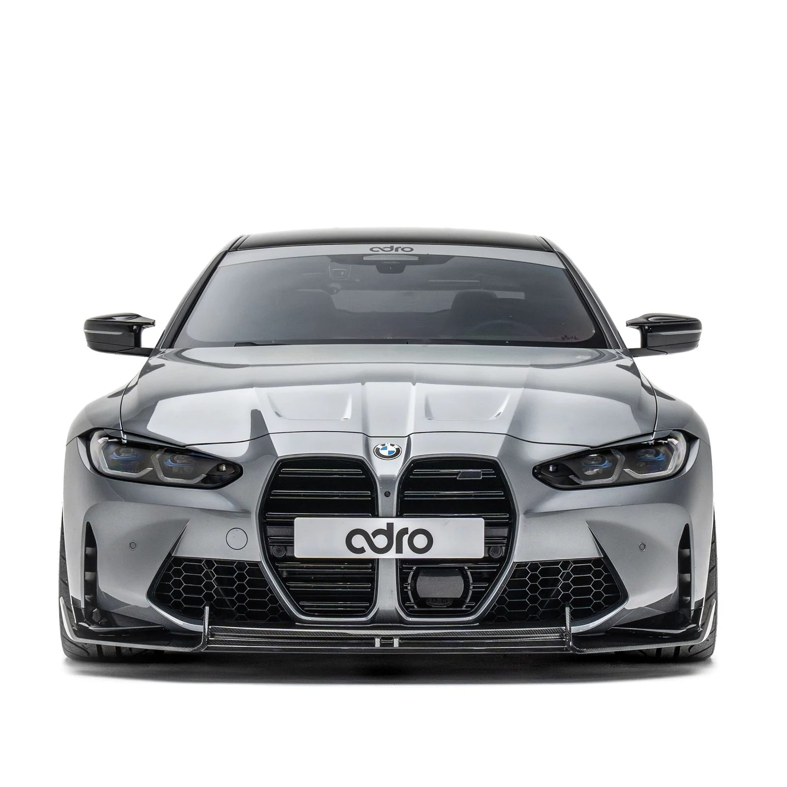 ADRO- BMW G8X M3 FRONT LIP FOR OEM FRONT BUMPER