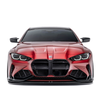 ADRO- BMW G8X M3/M4 FRONT BUMPER CARBON FIBER GRILLE & DUCT VENTS