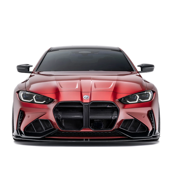 ADRO- BMW G8X M3/M4 FRONT BUMPER CARBON FIBER GRILLE & DUCT VENTS
