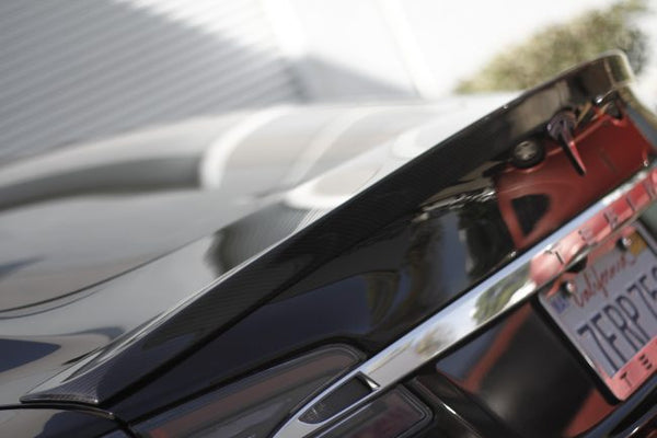 MCP - MODEL S CARBON REAR TRUNK SPOILER