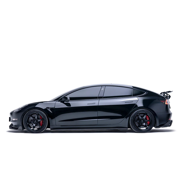 ADRO- TESLA MODEL 3 CARBON FIBER SIDE SKIRT V2