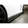 APR- Nissan GTR R35 Side Rocker Extensions/ Side Skirt 2008-2016
