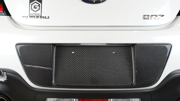 APR- Toyota GR86/ Subaru BRZ Carbon Fiber License Plate Frame 2022-2023
