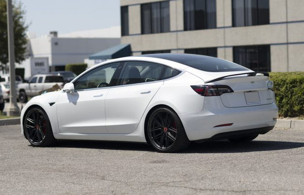 MCP - MODEL 3 CARBON REAR TRUNK SPOILER