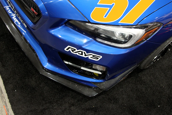APR- Subaru WRX STI Carbon Fiber Front Bumper Bottom Canards 2015-2017