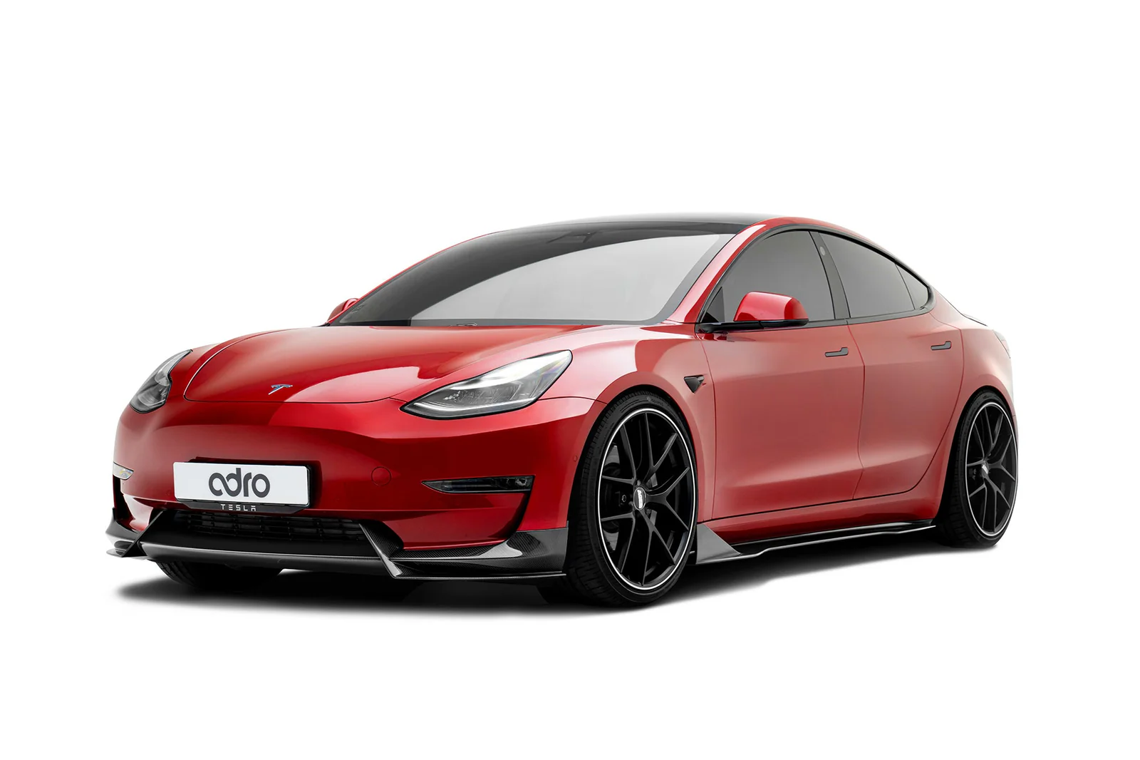 ADRO- TESLA MODEL 3 PREMIUM PREPREG CARBON FIBER SIDE SKIRTS