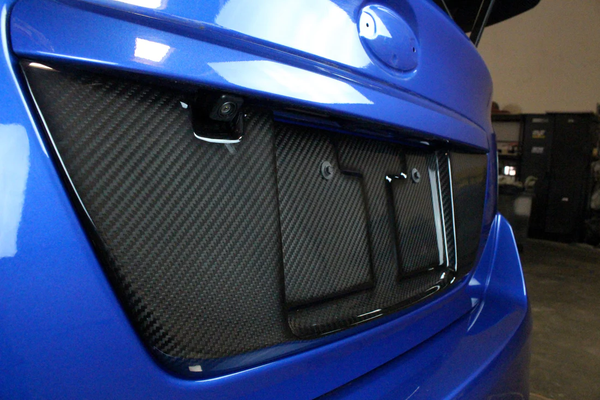 APR- Subaru WRX/ STI Sedan Carbon Fiber License Plate Frame 2015-2021