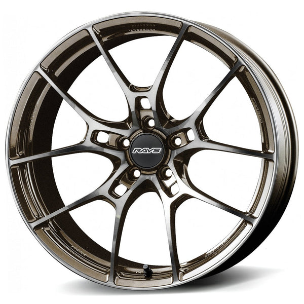 RAYS G025 DA/C 18X9.5 +38 SUBARU WRX STI 08-15