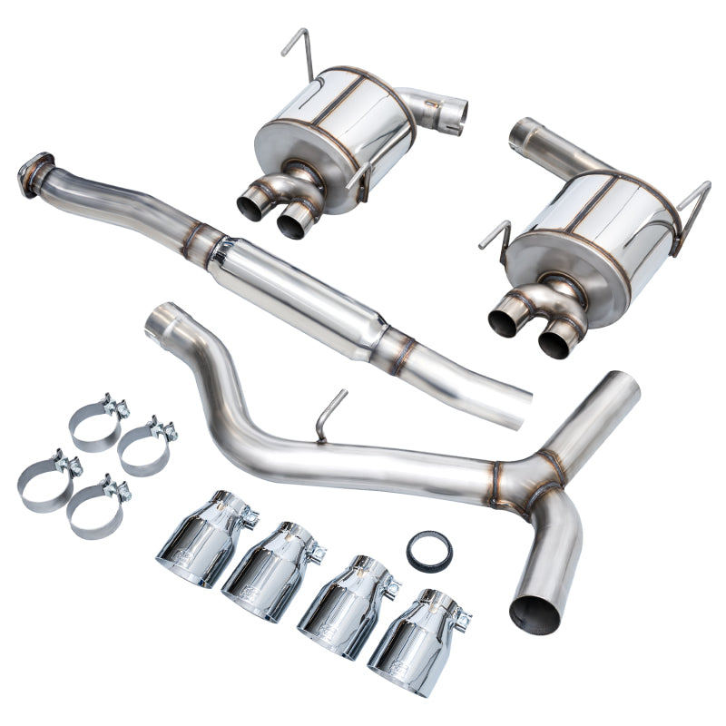 AWE Touring Edition Exhaust - Subaru WRX/STI 2015-2020