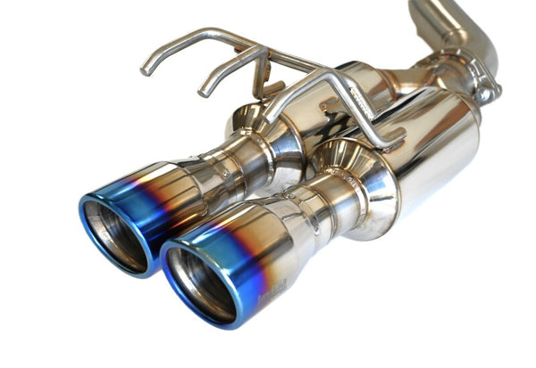 Invidia R400 cat-back exhaust rolled titanium - GR Corolla