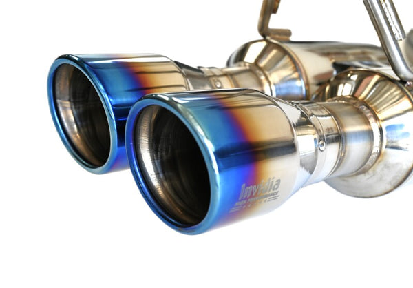 Invidia R400 cat-back exhaust rolled titanium - GR Corolla