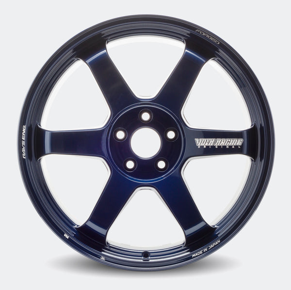 RAYS VOLK RACING TE37 ULTRA M-SPEC 19x9.5 +23 / 10.5 +35 5x112 MAG BLUE