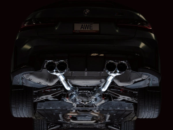 AWE Track Edition Exhaust - BMW G8X M3/M4