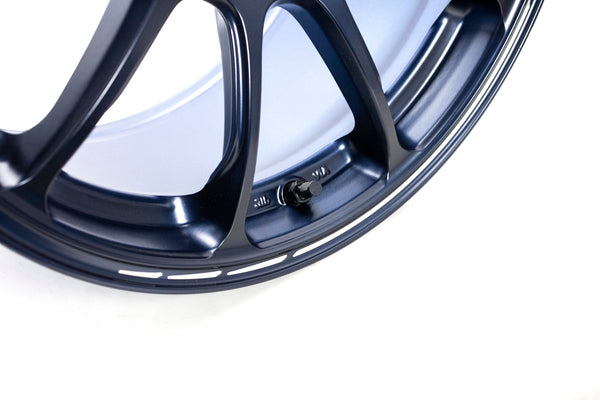 RAYS VOLK RACING ZE40 TIME ATTACK III 18x9.5 +44 5x120 METALLIC BLUE / MATTE DARK CLEAR