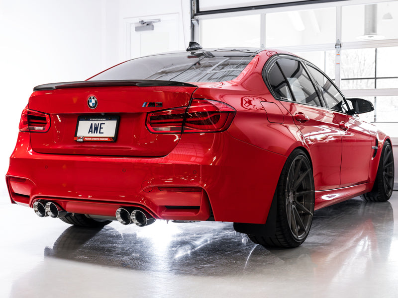 AWE Track Edition Exhaust - BMW F8X M3/M4