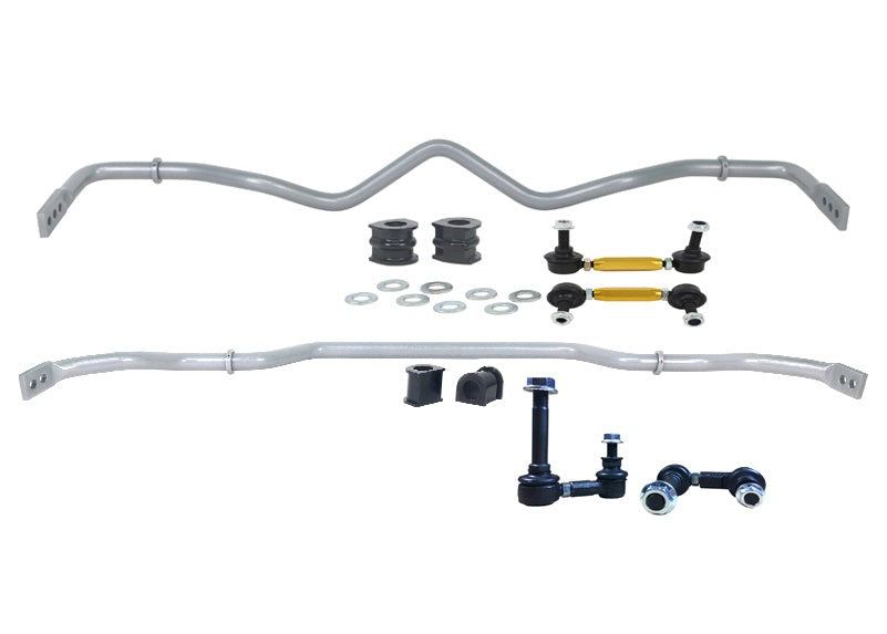 Whiteline Front + Rear Heavy Duty Adjustable Sway Bars - Nissan Z / 370z RZ34/Z34