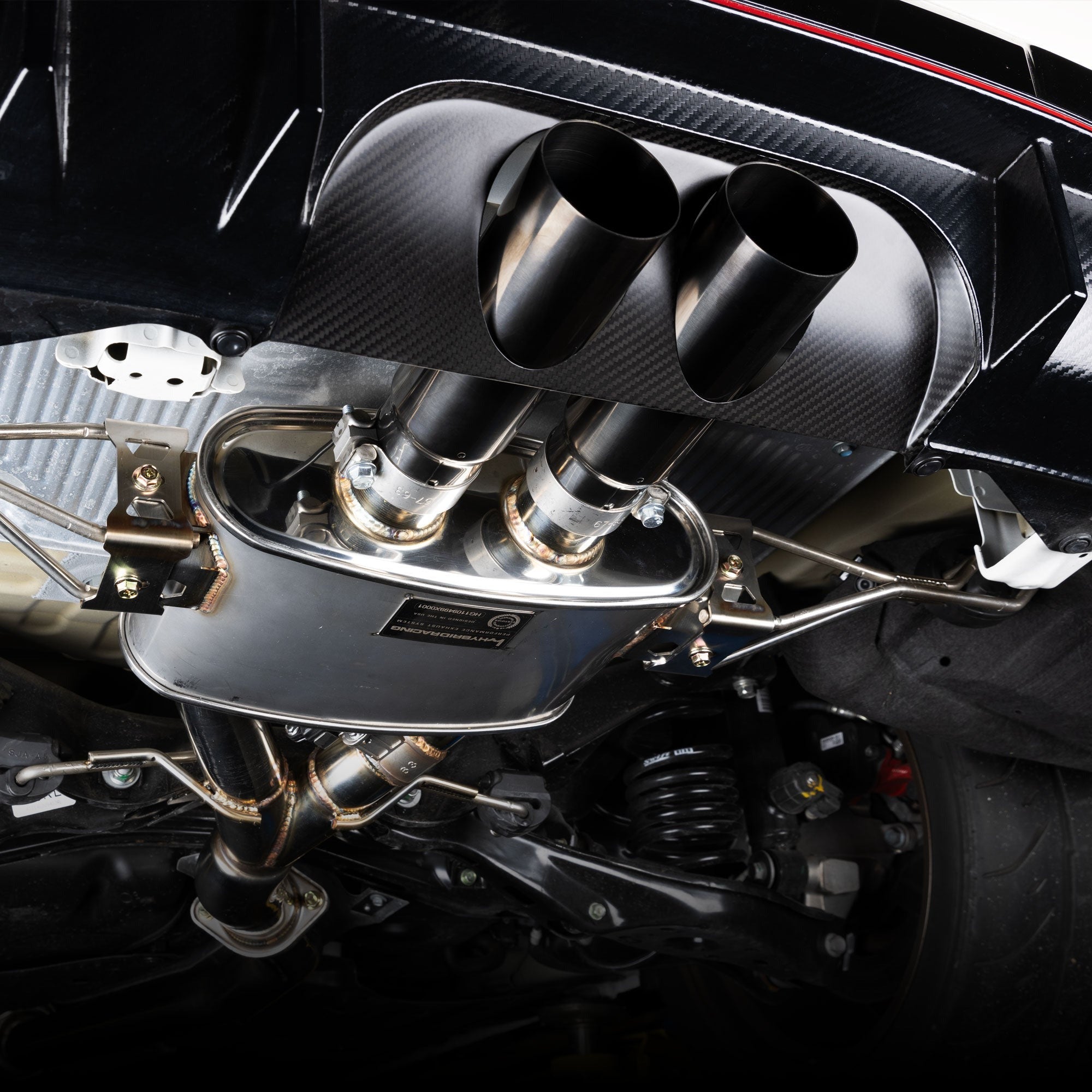 Hybrid Racing Formula Exhaust System (17-21 Civic Type-R)