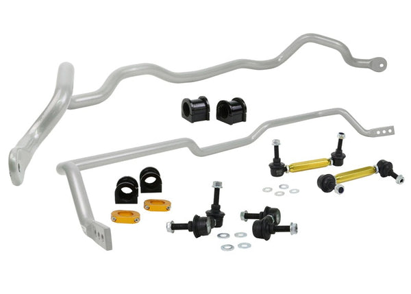 Whiteline Front + Rear Sway Bar kit - Mitsubishi Evo 8/9