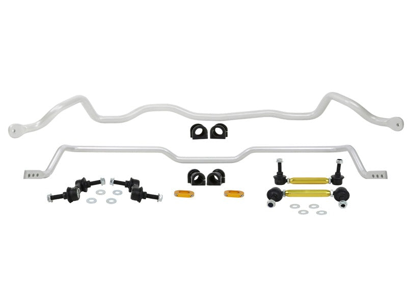 Whiteline Front + Rear Sway Bar kit - Mitsubishi Evo 8/9