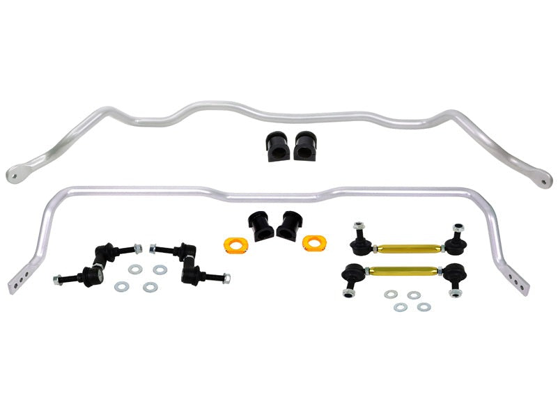 Whiteline Front + Rear Sway Bar kit - Mitsubishi Evo 8/9