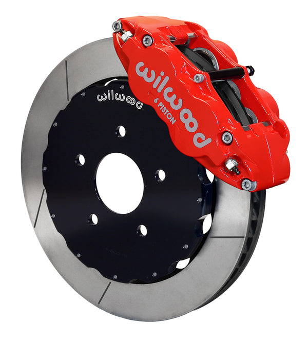 Wilwood Forged Narrow Superlite 6R Big Brake Front Brake Kit - Nissan 350z