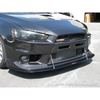 APR- Mitsubishi Evolution X with OEM lip Front Wind Splitter 2008-2016