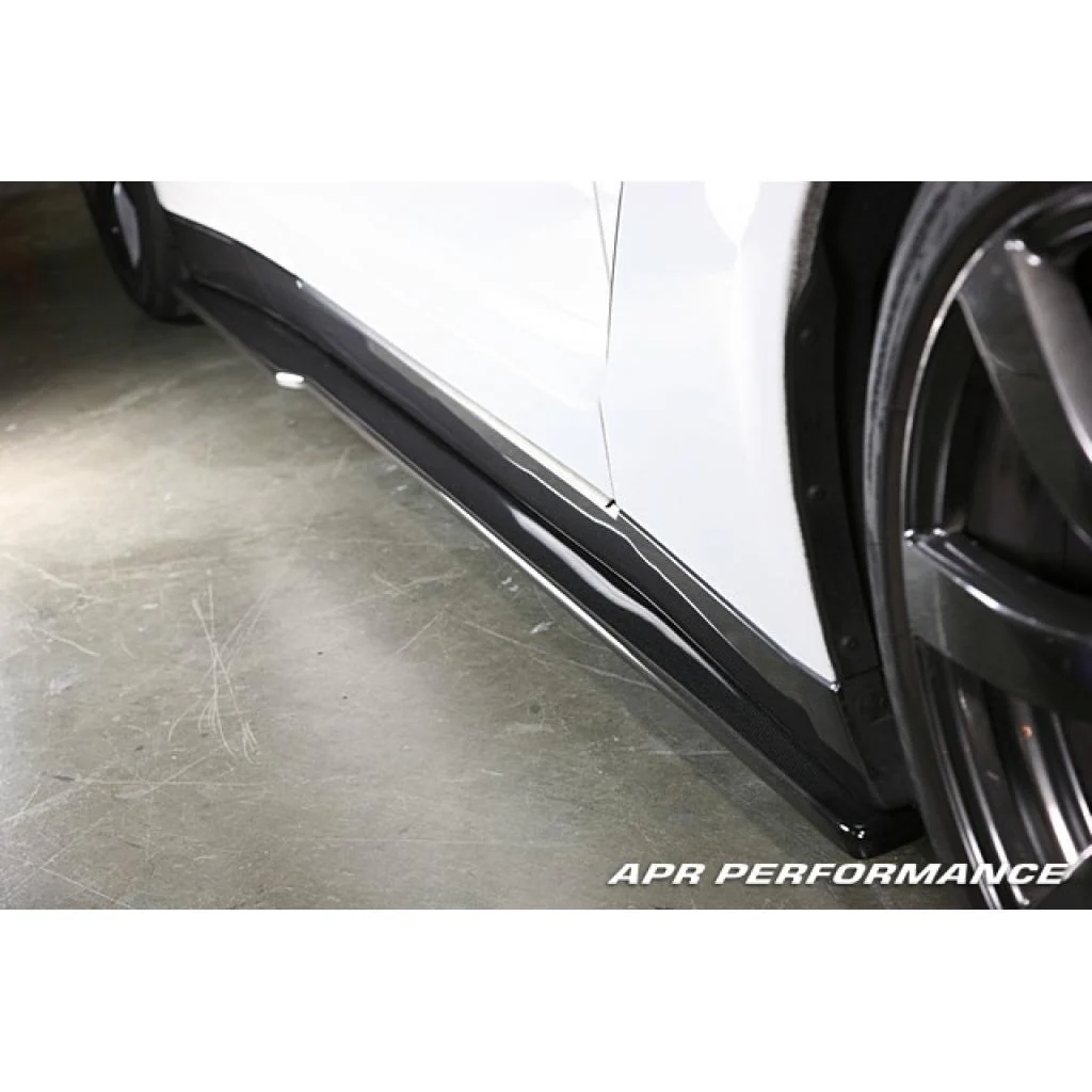 APR- Nissan GTR R35 Side Rocker Extensions/ Side Skirt 2008-2016