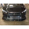 APR- Mitsubishi Evolution X with APR Lip Front Wind Splitter 2008-2016