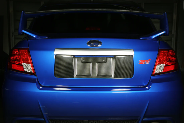 APR- Subaru WRX/ STI Sedan Carbon Fiber License Plate Frame 2008-2014